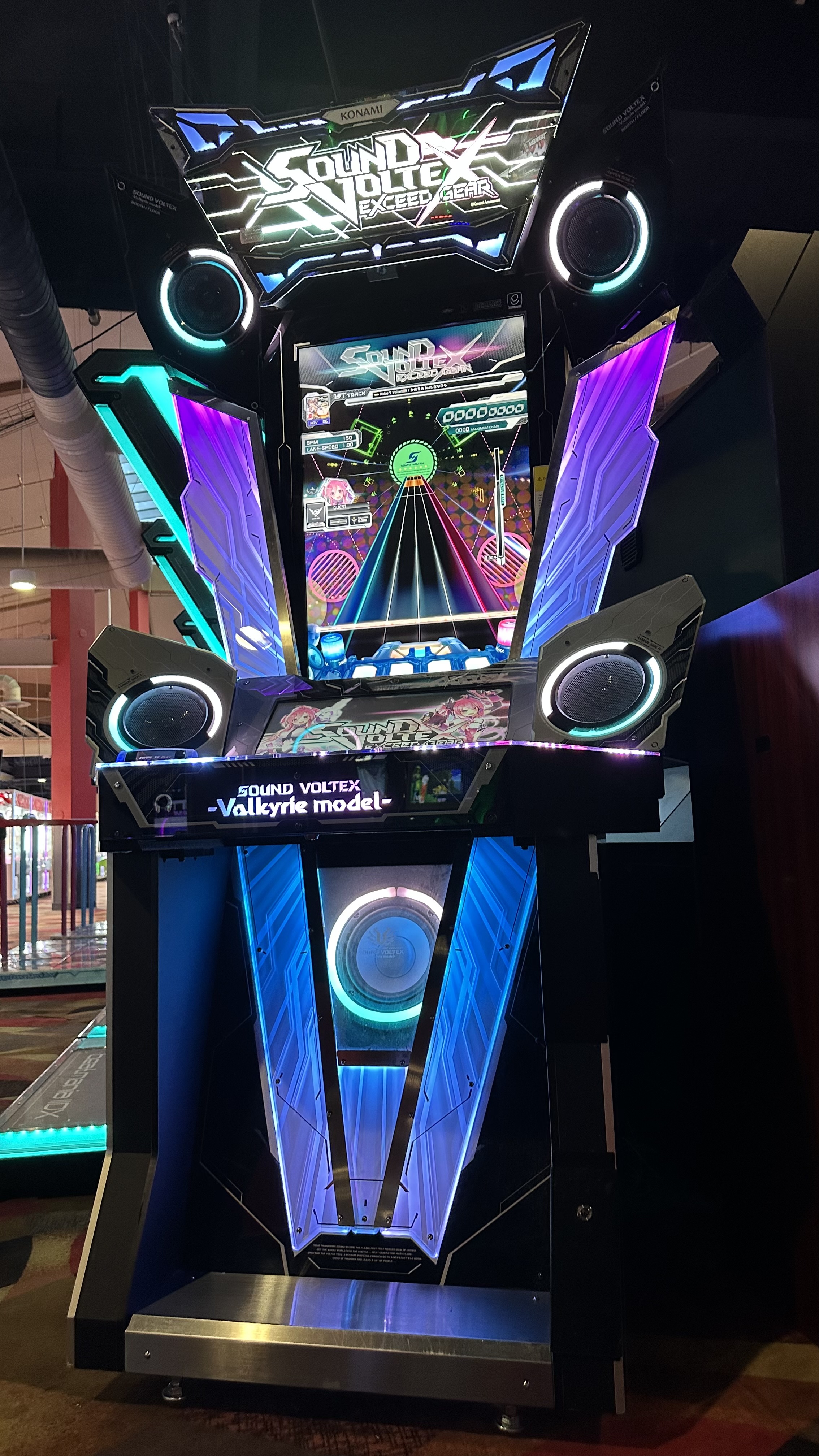 Sound Voltex Exceed Gear (Valkyrie Model) - Arcade Locations Sound Voltex Exceed Gear (Valkyrie Model) - Arcade Locations